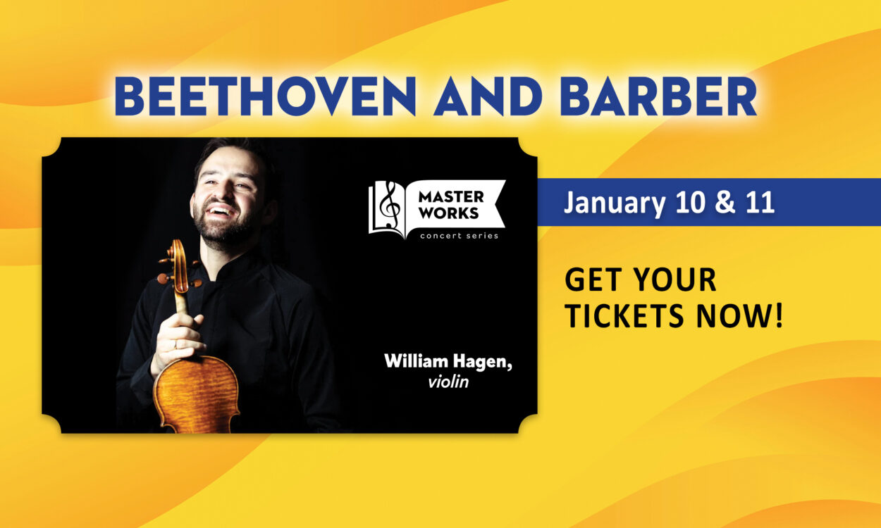 MW3 Beethoven and Barber Jan 10 & Jan 11