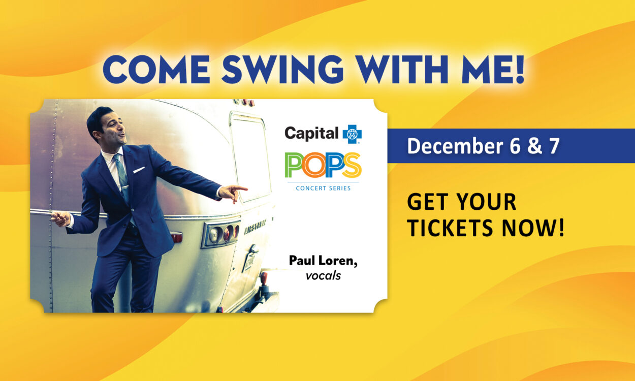 Come Swing with Me! Saturday, December 6 & Sunday, December 7, 2025 The music of Frank Sinatra